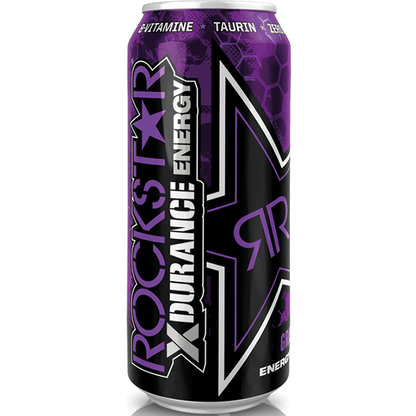 Rockstar XDurance Energy – Grape 500ml Dose