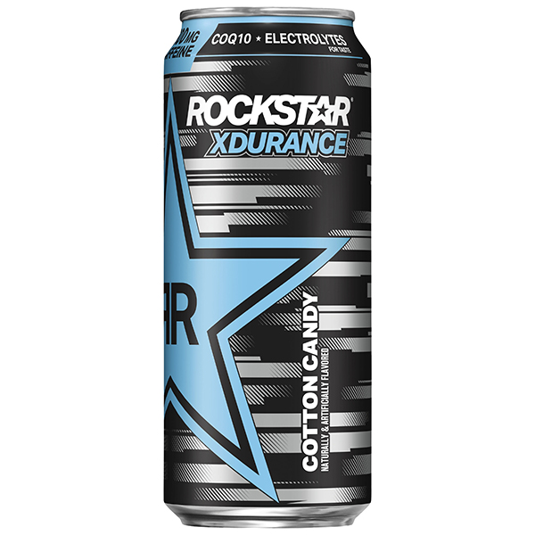 Rockstar Energy Drink Xdurance Cotton Candy 473ml Dose USA